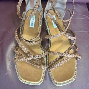 Steve Madden Tan Gladiator Sandals